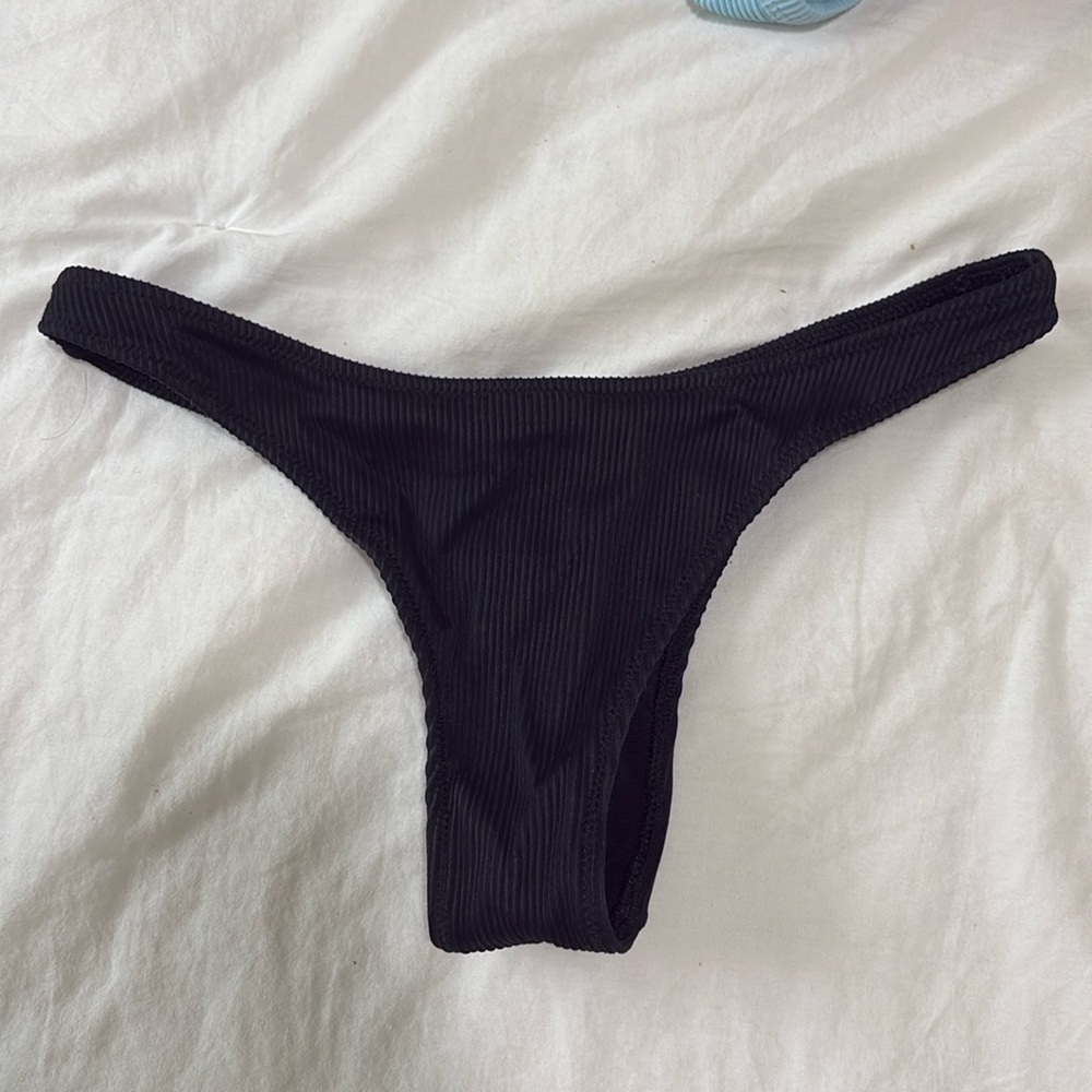 Black White Fox Bikini Bottoms